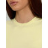 Трикотажный женский кроп-топ SKIMS Lingeamo лимонно-кремовый&nbsp;ВФ-22 (131)