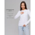 Женский лонгслив Lingeamo белый&nbsp;ВК-26 (1)