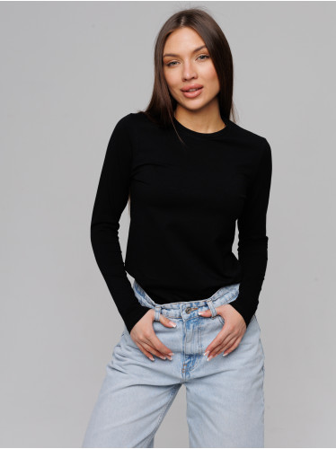 Женский лонгслив Lingeamo черный&nbsp;ВК-26 (7)
