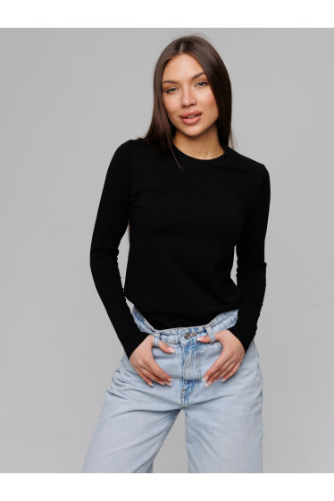 Женский лонгслив Lingeamo черный