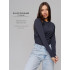 Женский лонгслив Lingeamo графит&nbsp;ВК-26 (33)