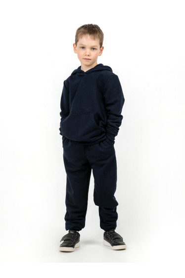 Детский худи из футера LINGEAMO черный