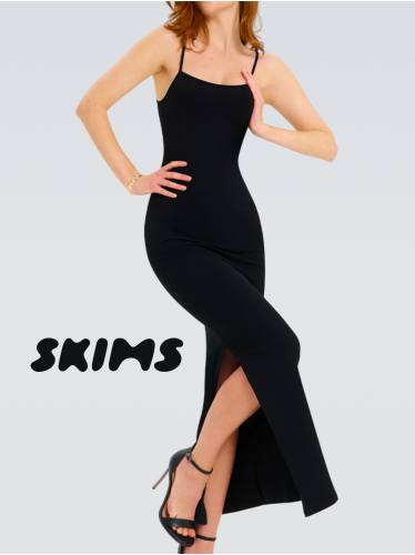 Женское удлиненное платье на бретелях Lingeamo черный&nbsp;ВП-13 (7)