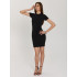Трикотажное женское платье-футболка SKIMS Lingeamo черный&nbsp;ВП-14 (7)