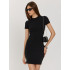 Трикотажное женское платье-футболка SKIMS Lingeamo черный&nbsp;ВП-14 (7)