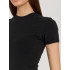 Трикотажное женское платье-футболка SKIMS Lingeamo черный&nbsp;ВП-14 (7)