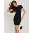 Трикотажное женское платье-футболка SKIMS Lingeamo черный&nbsp;ВП-14 (7)