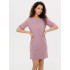 Трикотажное платье LINGEAMO пастельно-лиловое ВП-05 (21)