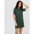 Трикотажное платье LINGEAMO темно-зеленое ВП-05 (12)