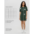 Трикотажное платье LINGEAMO темно-зеленое ВП-05 (12)