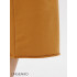 Женское платье макси из футера 2-х нитки Lingeamo горчичный ВП-10 (58)