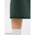 Женское платье макси из футера 2-х нитки Lingeamo хаки ВП-10 (53)