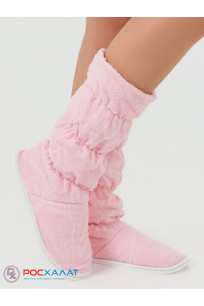 Сапожки домашние пудрово-розовые